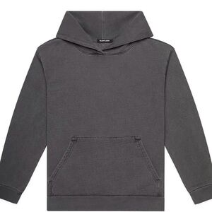 TALENTLESS Dark Charcoal Crewneck Hooded Sweater
